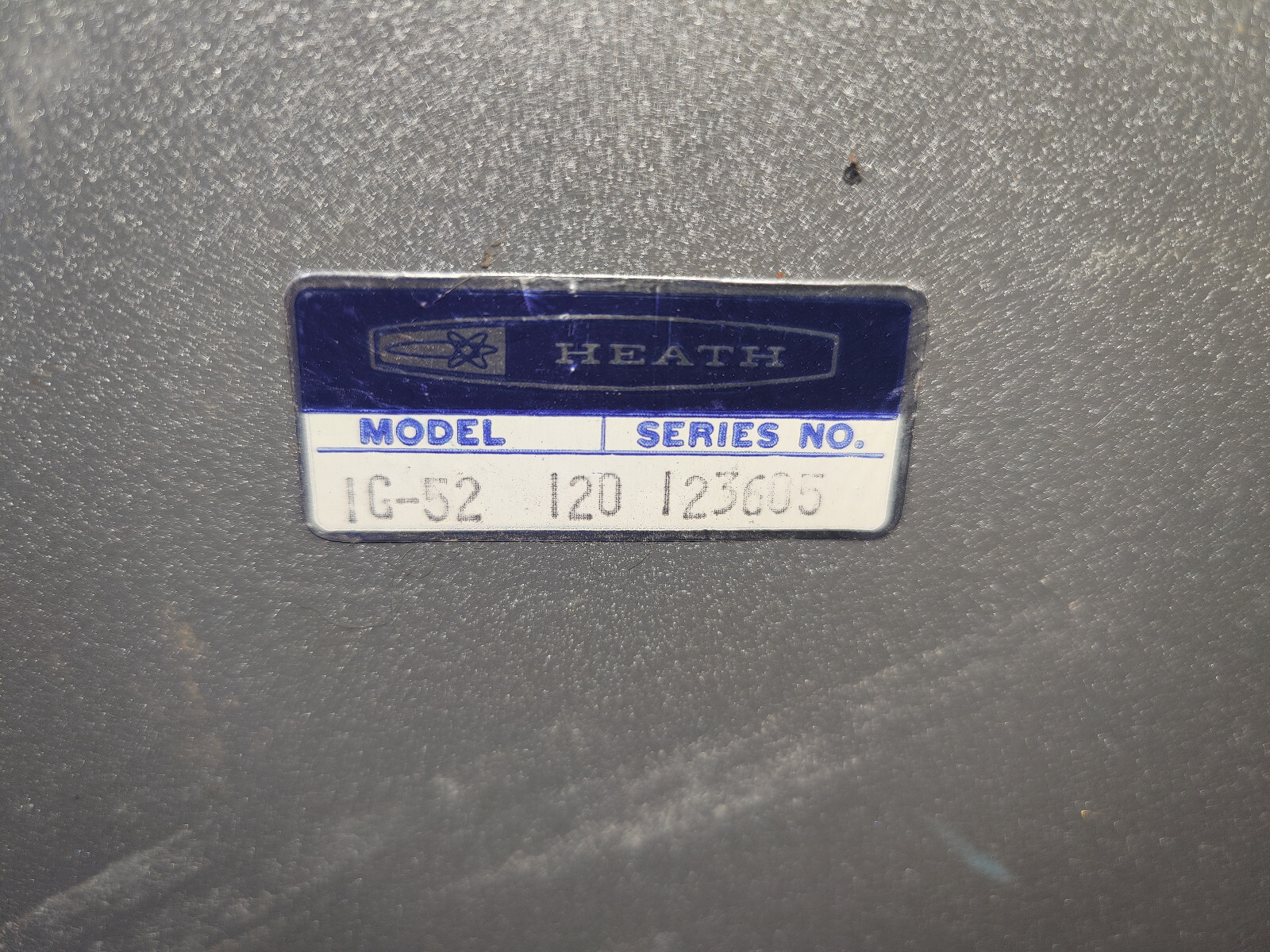 Heathkit T.V. Alignment Generator Model IG-52 Electronics Vintage Heathkit