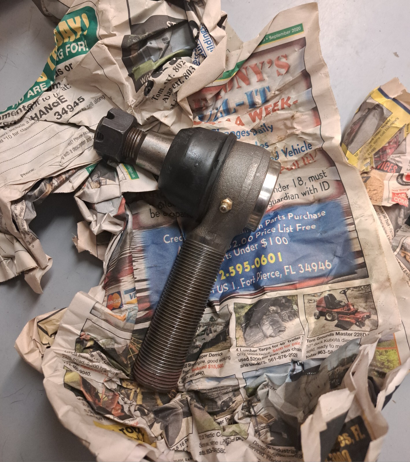 Mack Tie Rod End 10QH248P3