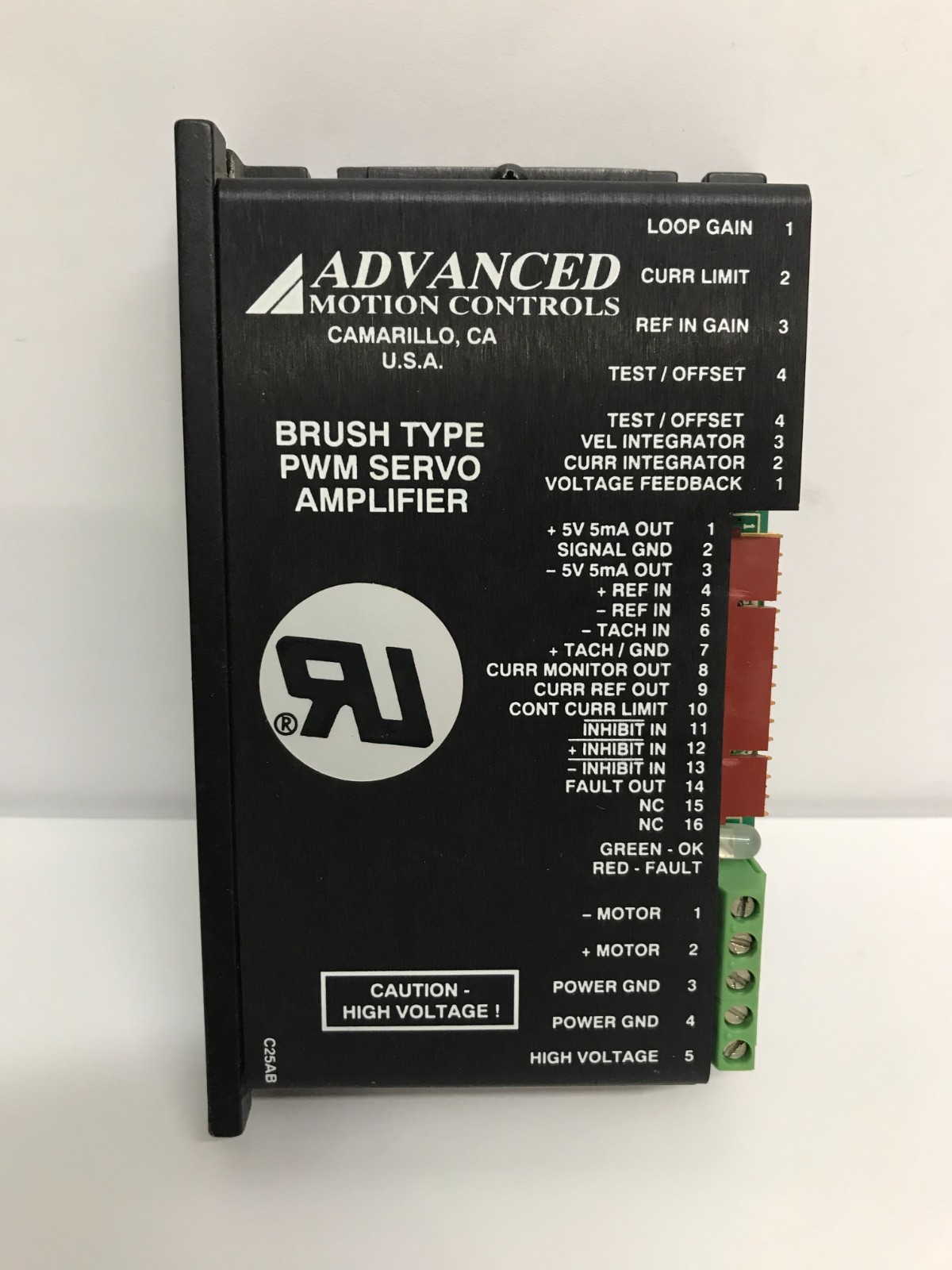 Advanced Motor Controls PWM Servo Amplifier 25A8E - Used