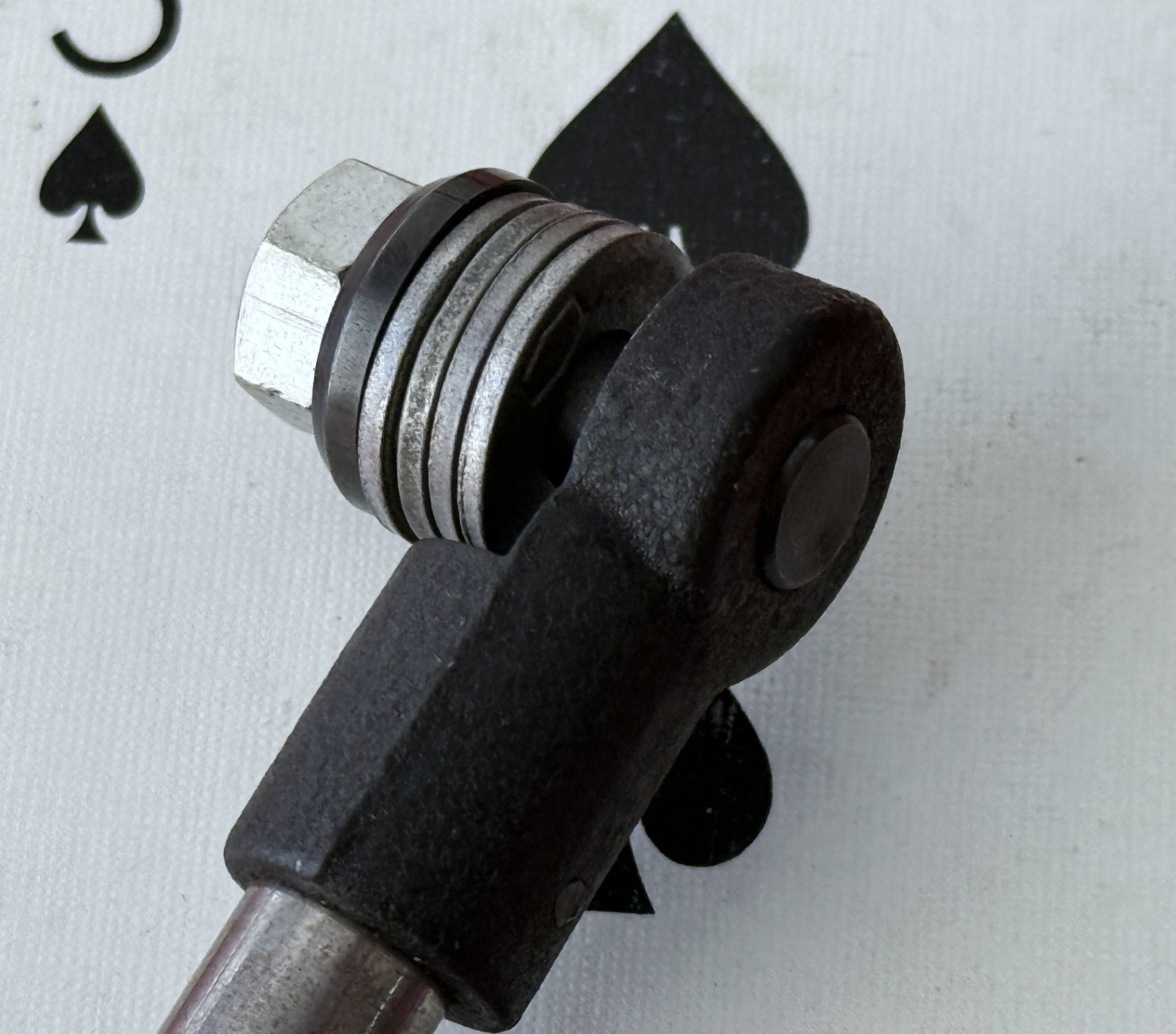 Starrett 9.5" PT06784 Heavy Duty 3/8" Threaded Indicator Post for 657 mag base