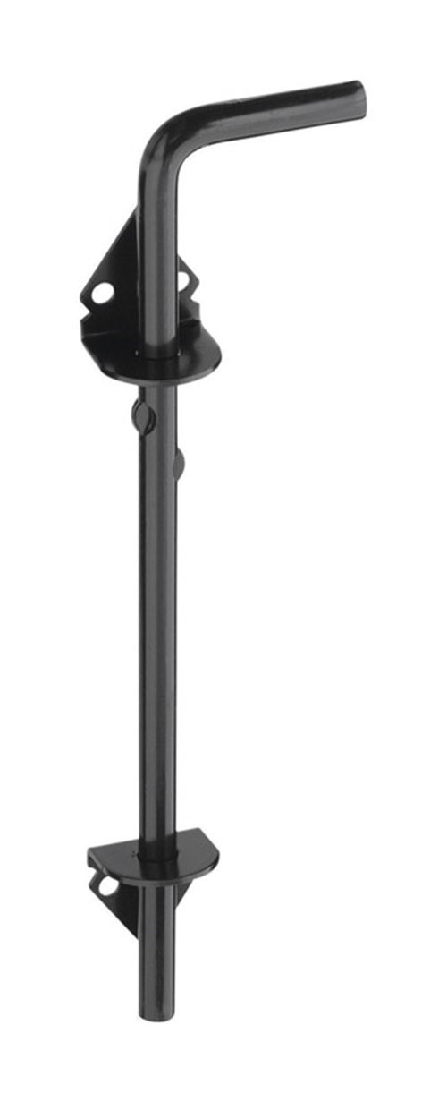 National Hardware N165-902 Black Steel Cane Bolt 1/2 Dia. x 12 L in. (Pack of 5)