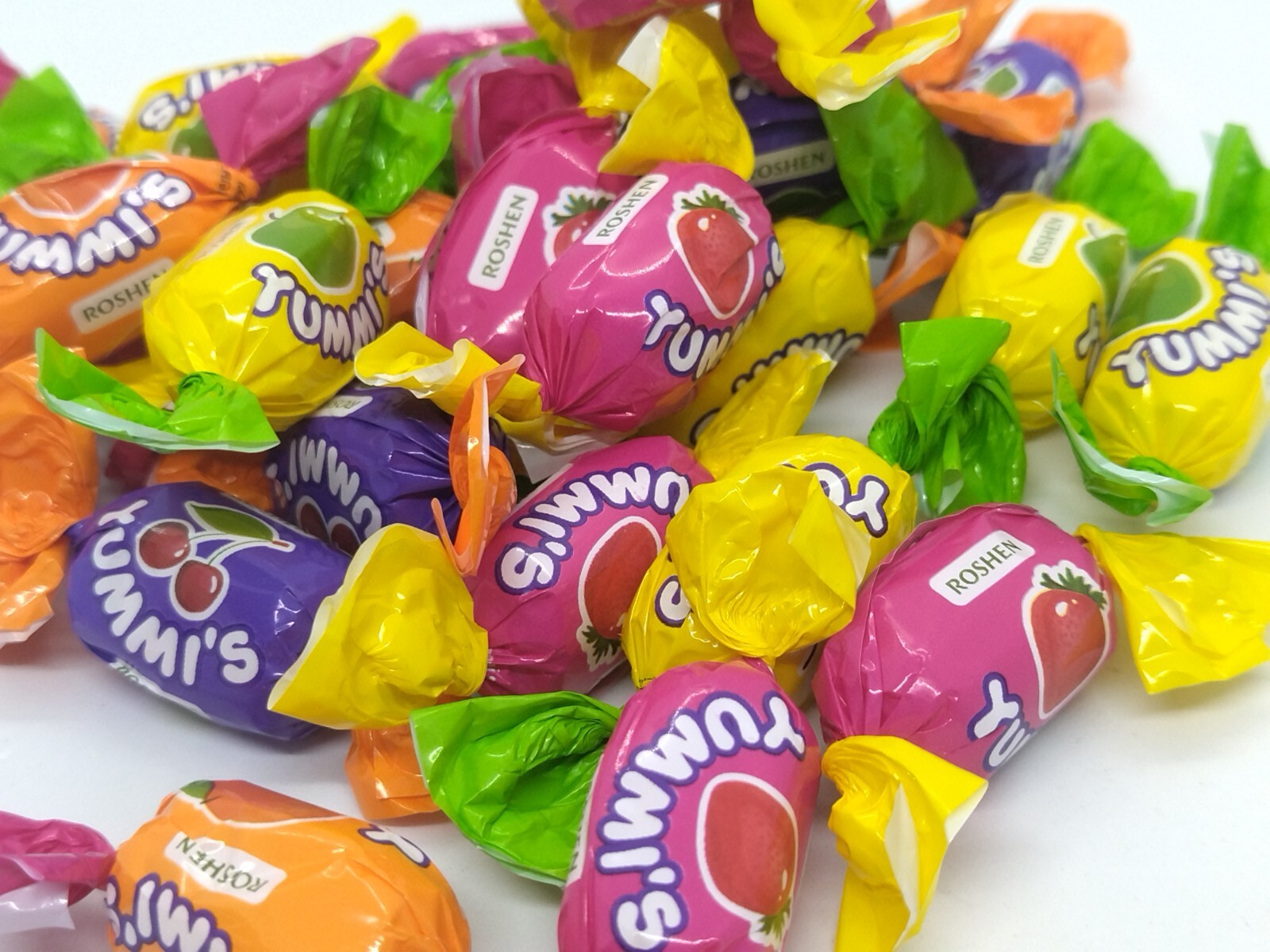 Roshen Yummis Fruit Chewing Candies 200g Ukrainian Sweets Chewy Candy Treats