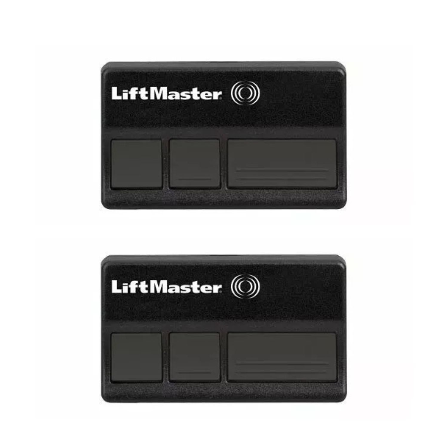 2 Pack LiftMaster 373LM 3-Button Security+ 315MHz Garage Door Remote Control