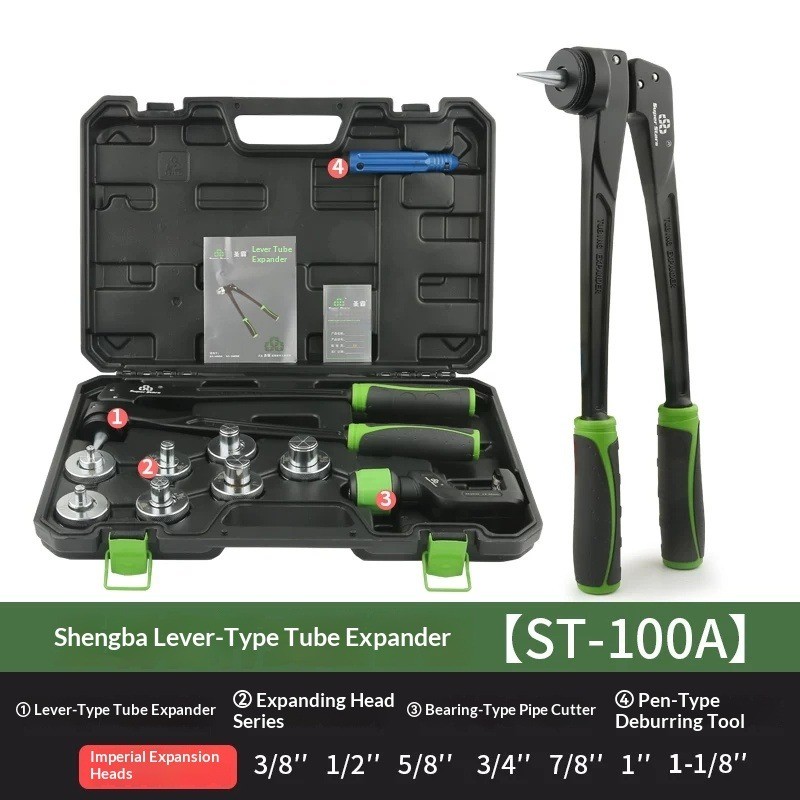 Manual Hydraulic Pipe Expander ST-300A Copper Pipe Expansion Refrigeration Tool