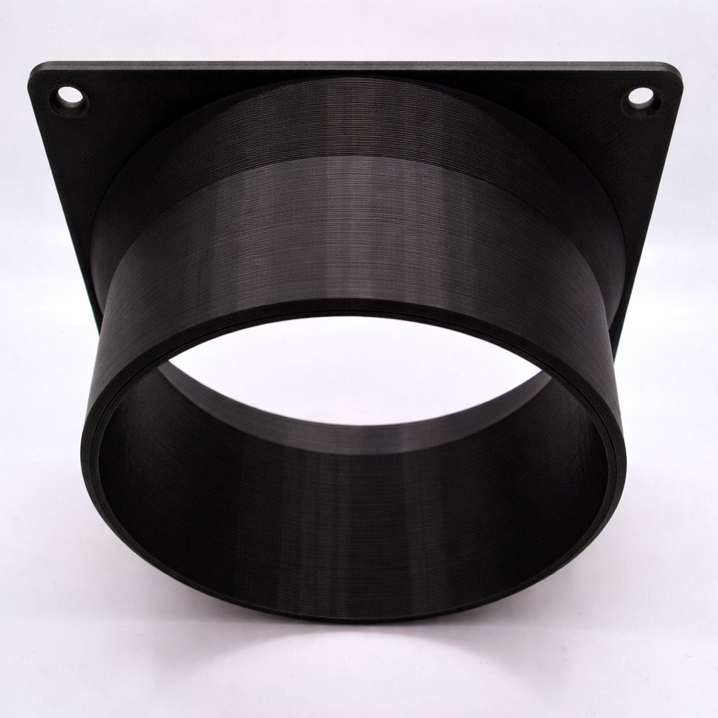 120mm to 100mm / 4" inch Fan Duct Adaptor Shroud Vent - Antminer S9 D3 A3 L3+ Z9
