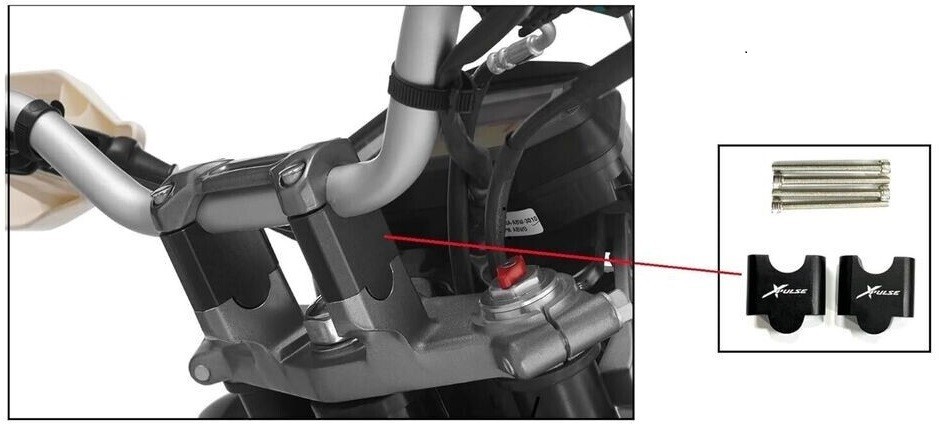 HERO Premium Handlebar Riser for Xpulse 200 -