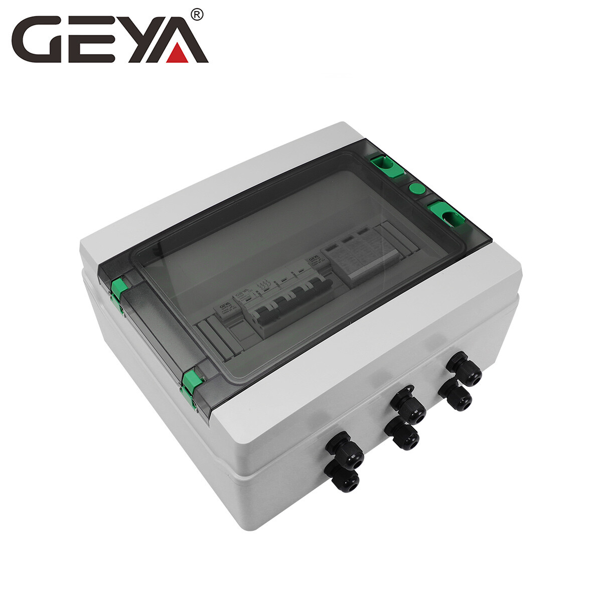 GEYA PV Combiner Box Plastic 15A 1string 1000VDC Circuit Breaker for Solar Panel