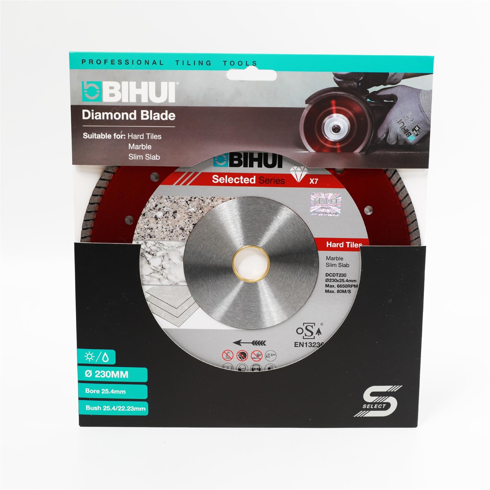 BIHUI B-Turbo Diamond Cutting Blade, 9-Inch - DCDT230