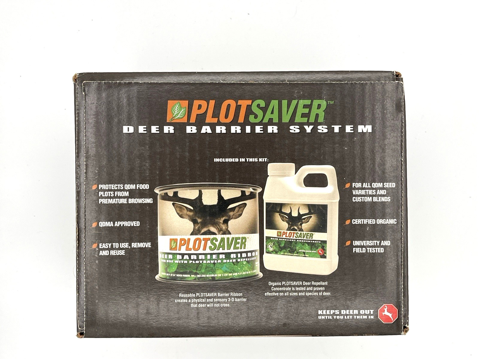 PlotSaver Deer Barrier System - 1 Acre Kit - [New in Box]