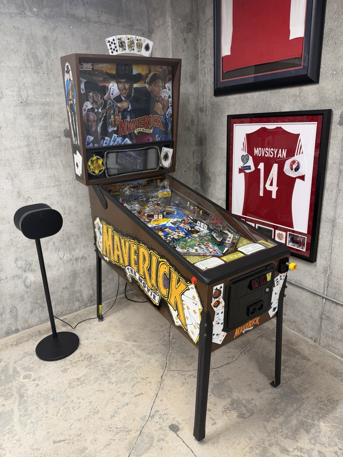 Maverick The Movie Collectible Pinball Machine Arcade Game