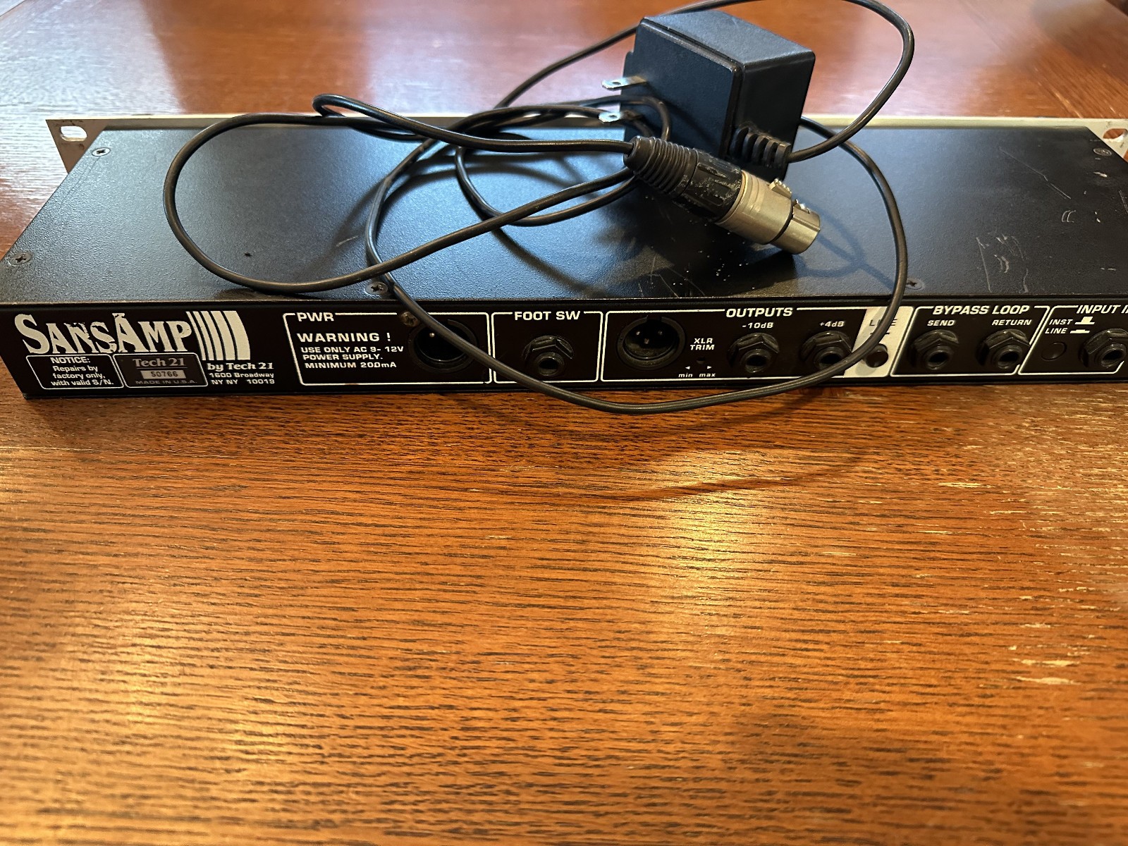 SansAmp Rackmount by Tech 21