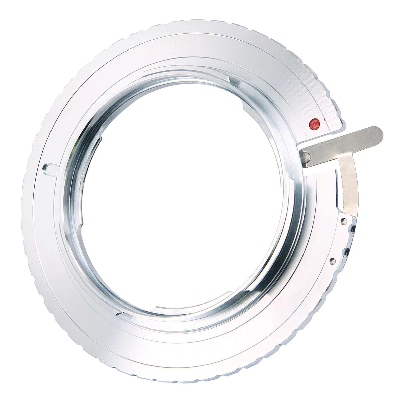 Silver M4/3-NEX Aluminum Alloy Adapter Converter Ring For Sony E Mount Camera