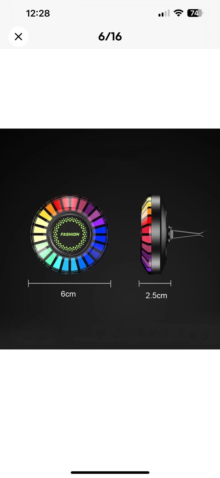 Music lights car