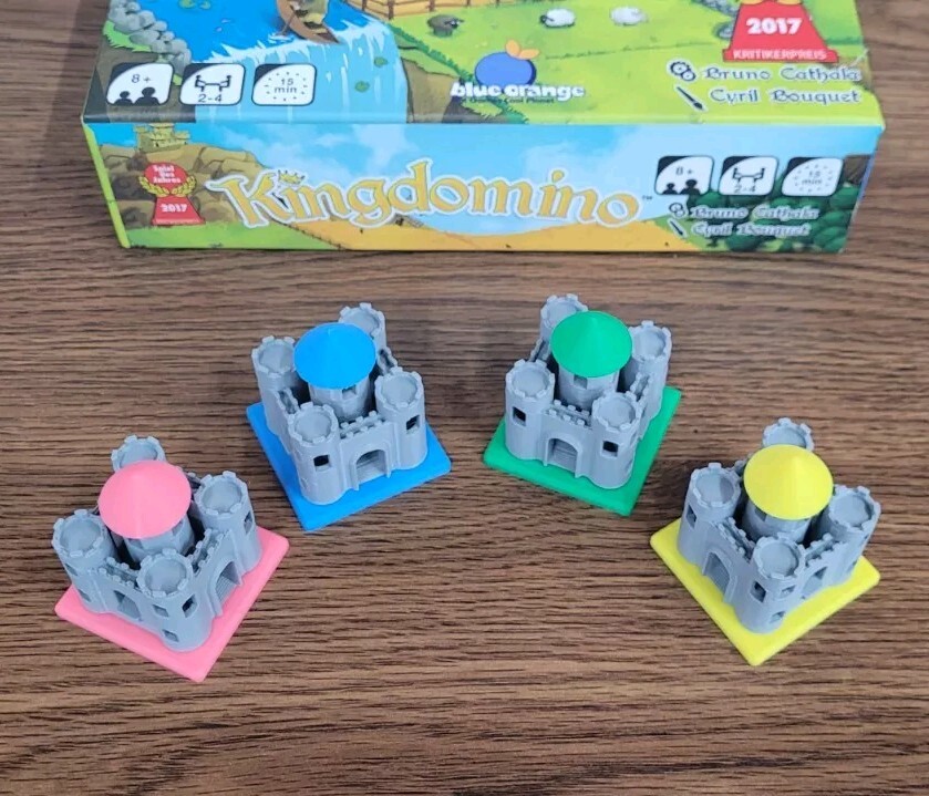 Kingdomino Castles Upgrade- 3d Printed - ANY COLOR