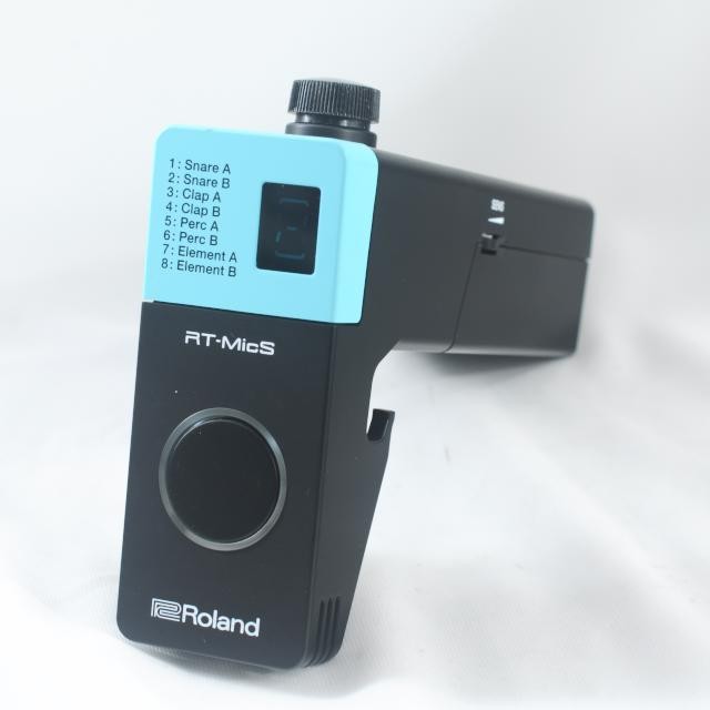 Open Box Roland RT-MicS Hybrid Drum Trigger Module Mic