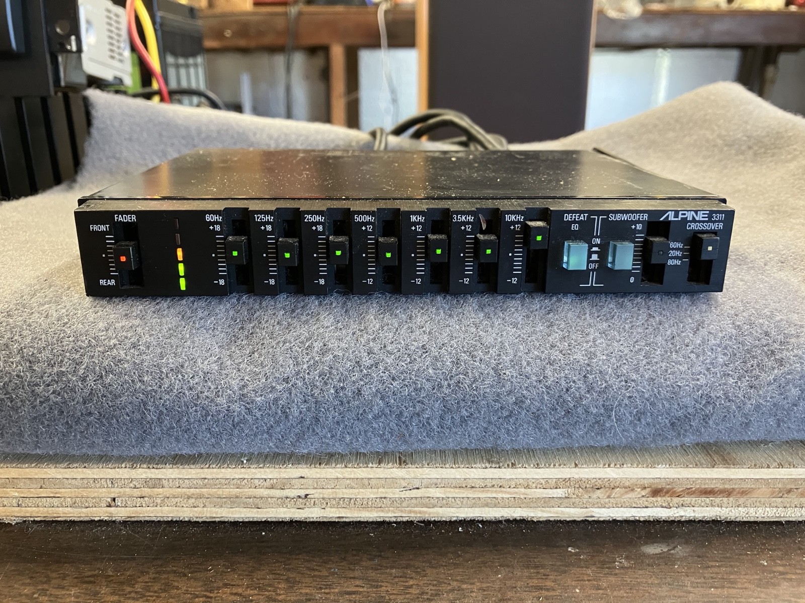 alpine equalizer 3311