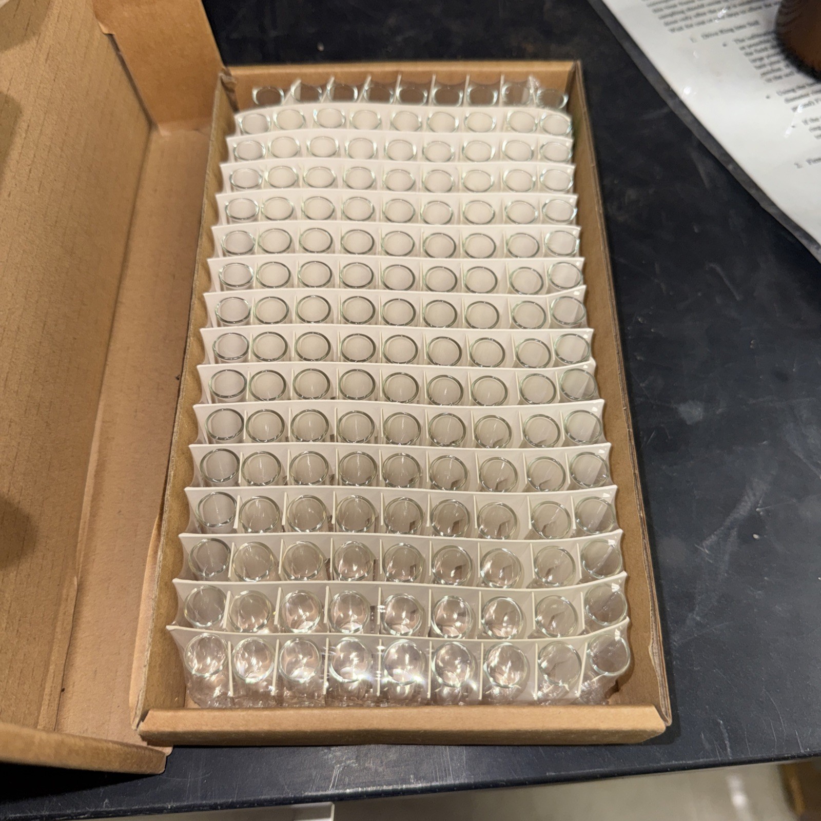 Kimble Vial Shells 12 X 35mm 0.5 DRAM