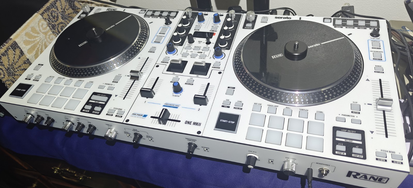 Rane One MK2 Professional 2 Channel Motorized Stems DJ Controller New Condition