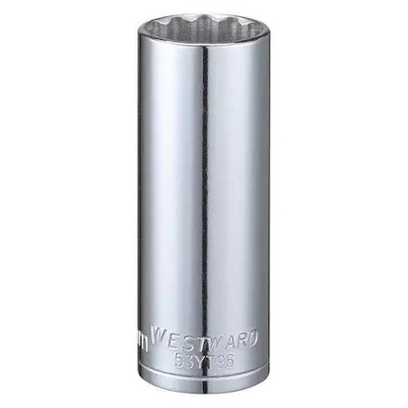 Westward 53Yt96 Westward 3/8 In Drive, 18Mm Triple Square Metric Socket, 12