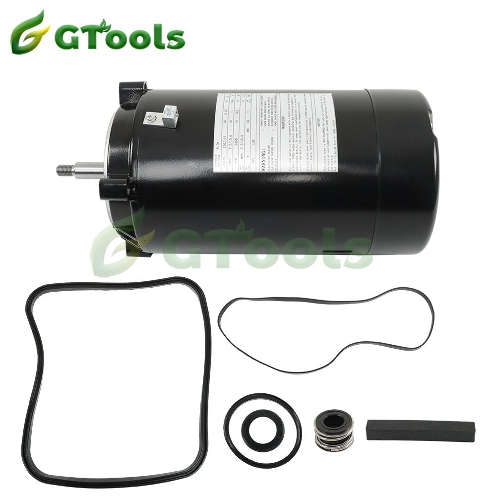 Pool Pump Motor&Seal Kit For Hayward Max Flow 1HP 3450 RPM SP2607X10 UST1102