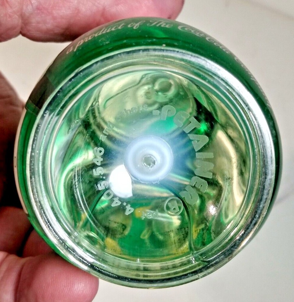 Experimental 1984 PLASTIC Sprite Can with Aluminum Pop Top - Unopened
