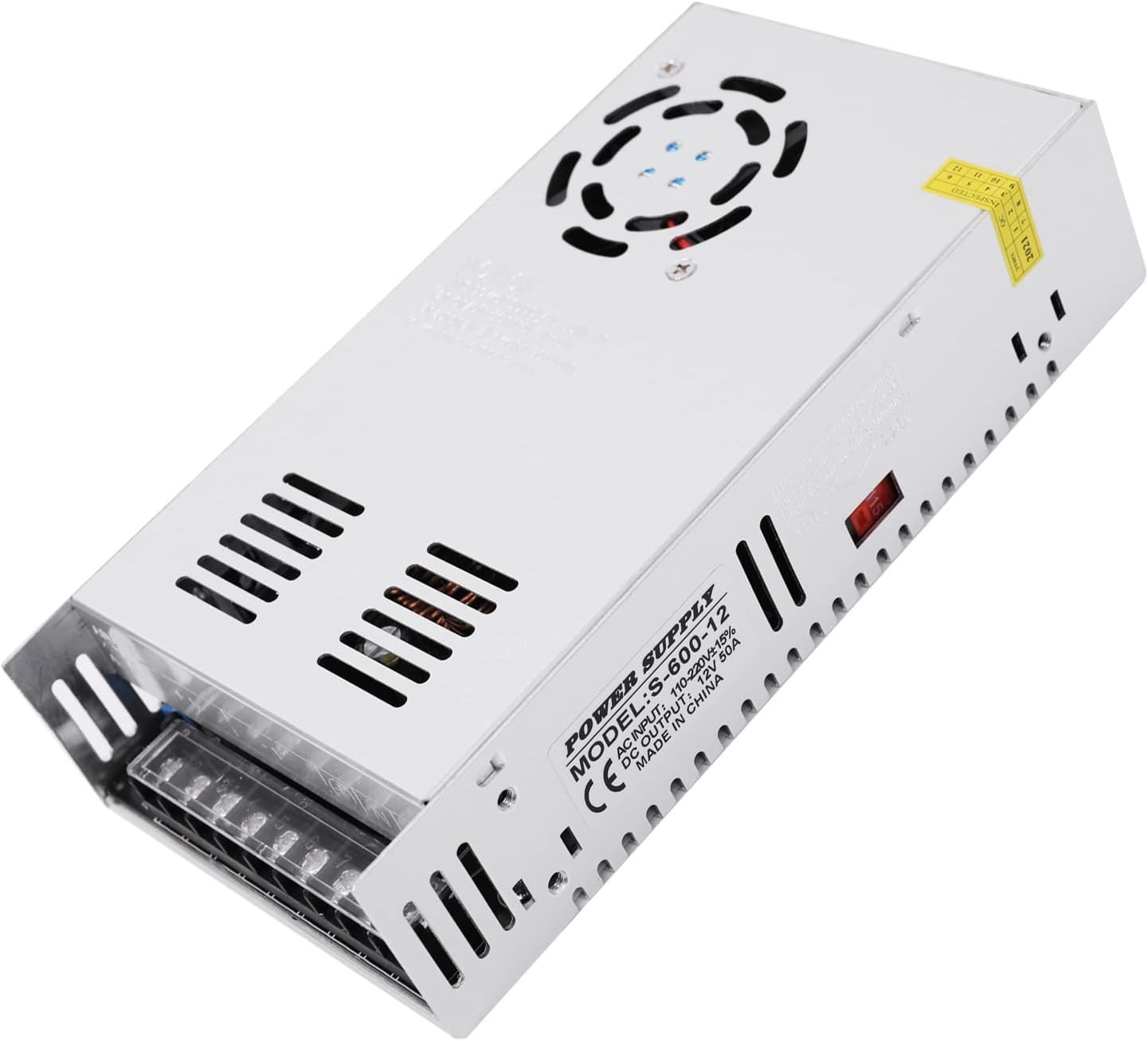 Professional 600W 12V CCTV Camera SMPS Transformer