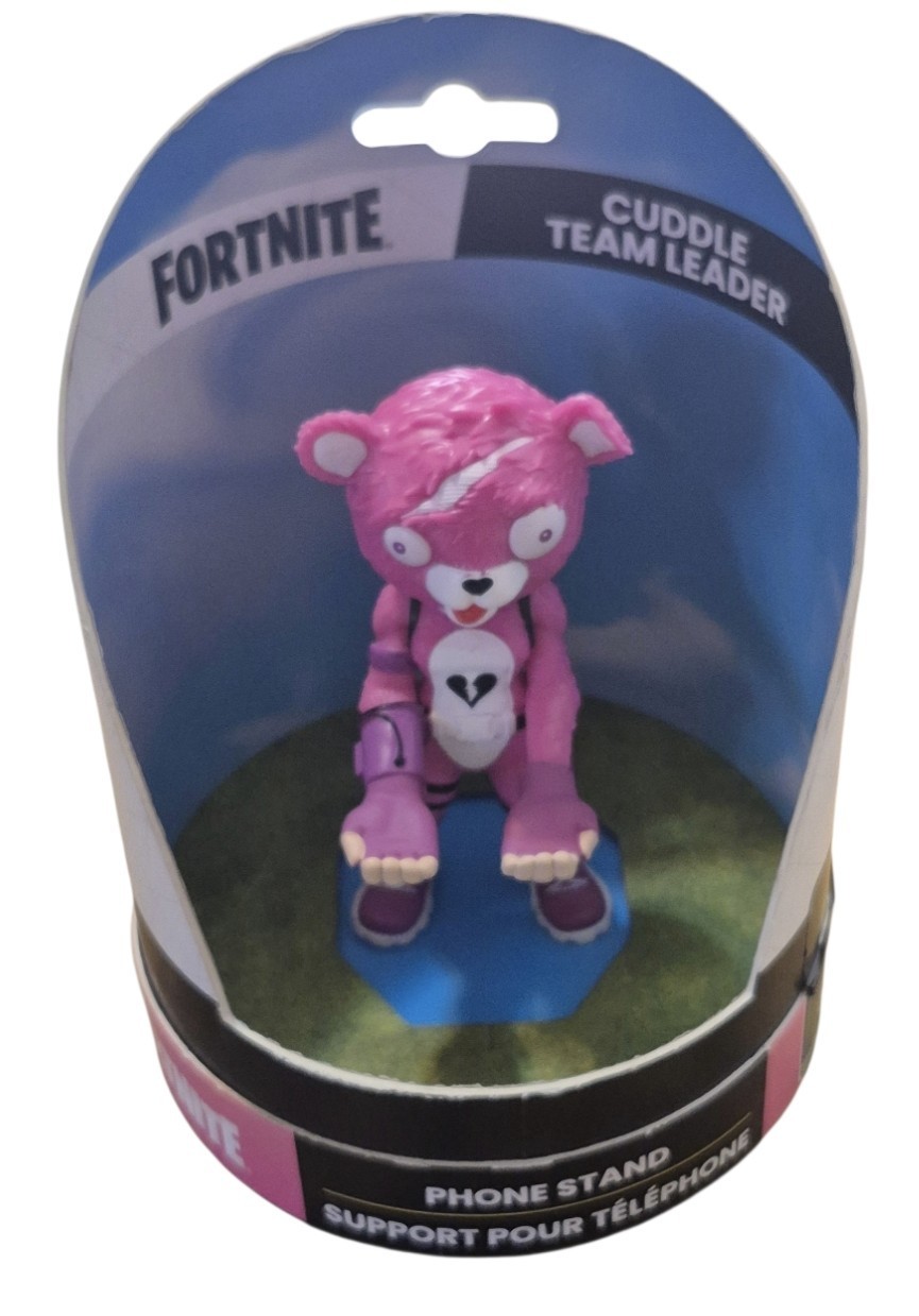 Fortnite Cuddle Team Leader Phone Stand Mini Cable Guys Device Holder New