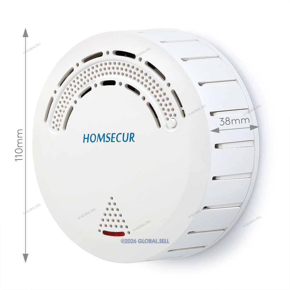 HOMSECUR Wireless WIFI 4G RFID LCD Home Alarm System Touch Screen+SOS Intercom