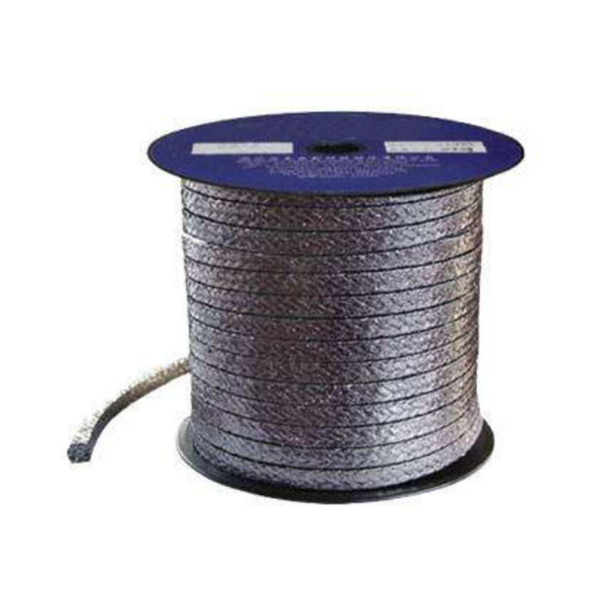 Square Gland Packing Graphite Seal Cord Rope for Pump Shaft Stem 3x3mm ~ 30x30mm
