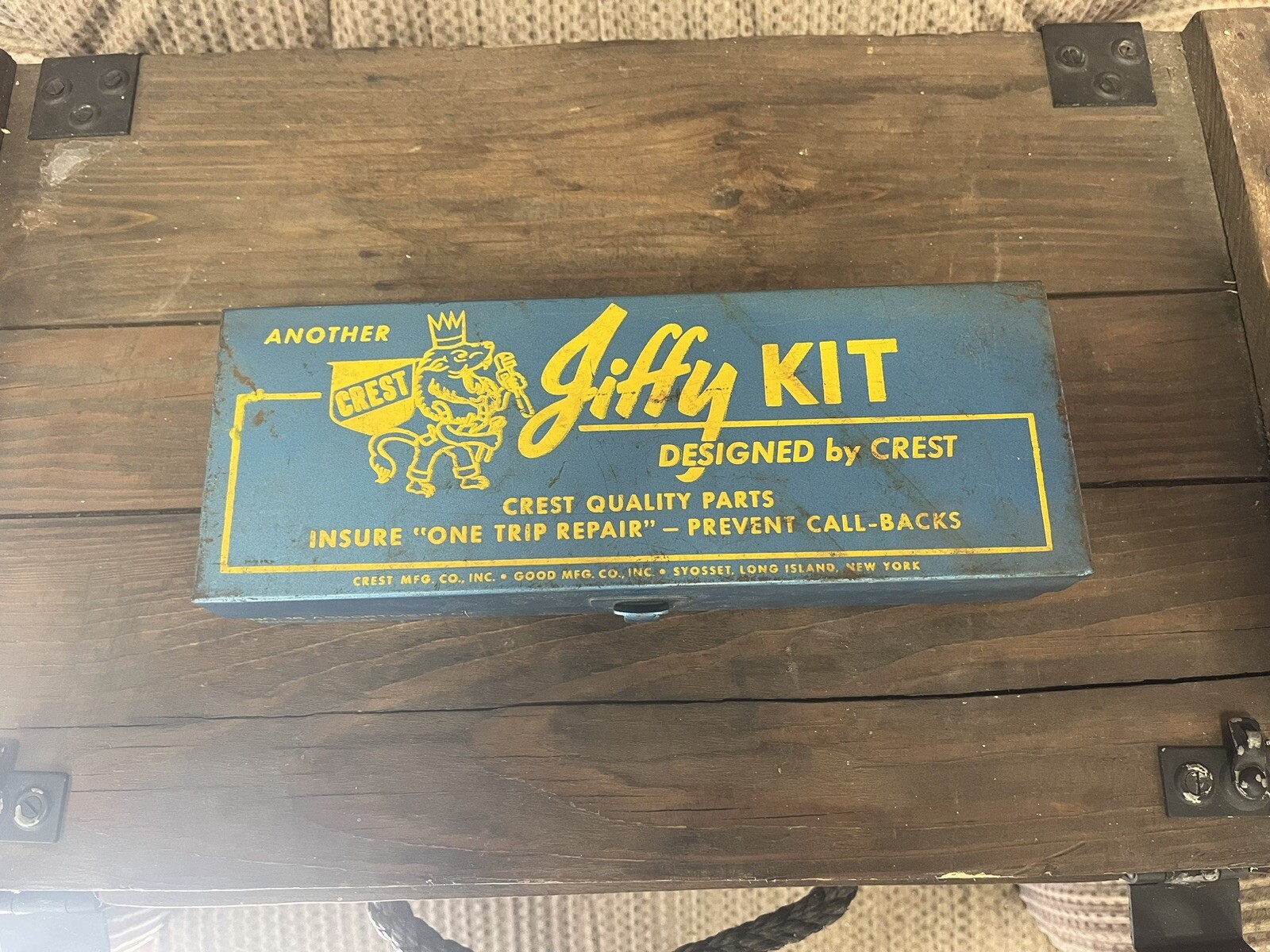 Vintage Crest Jiffy Kit Rubber O Rings Kit, No 16
