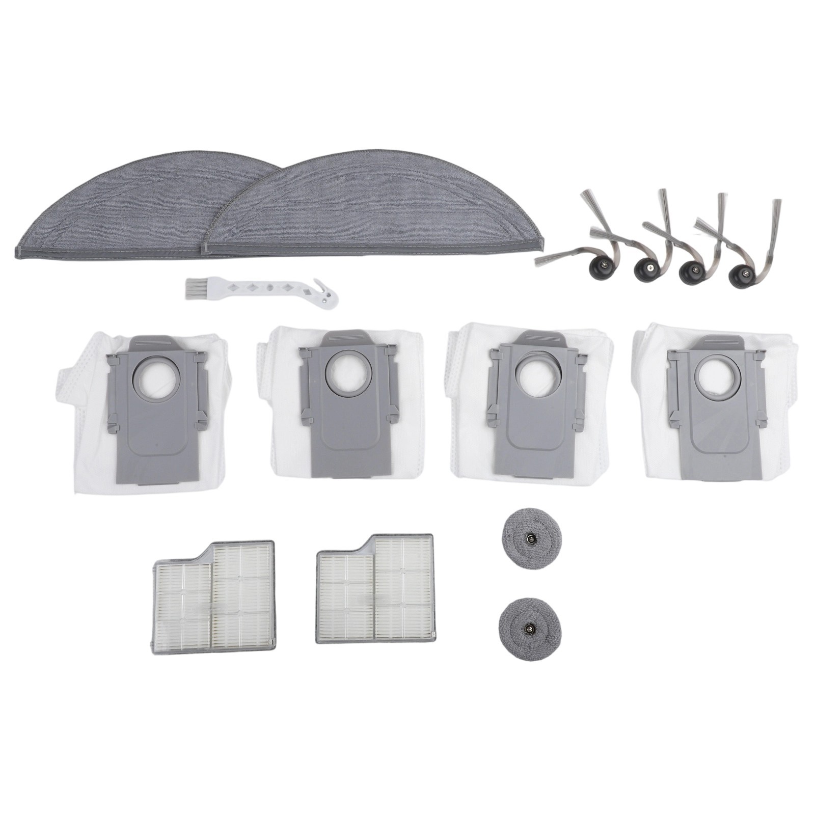 For Saros 10 Vacuum Accessories Pack Featuring Microfiber Mop Pads and Filters