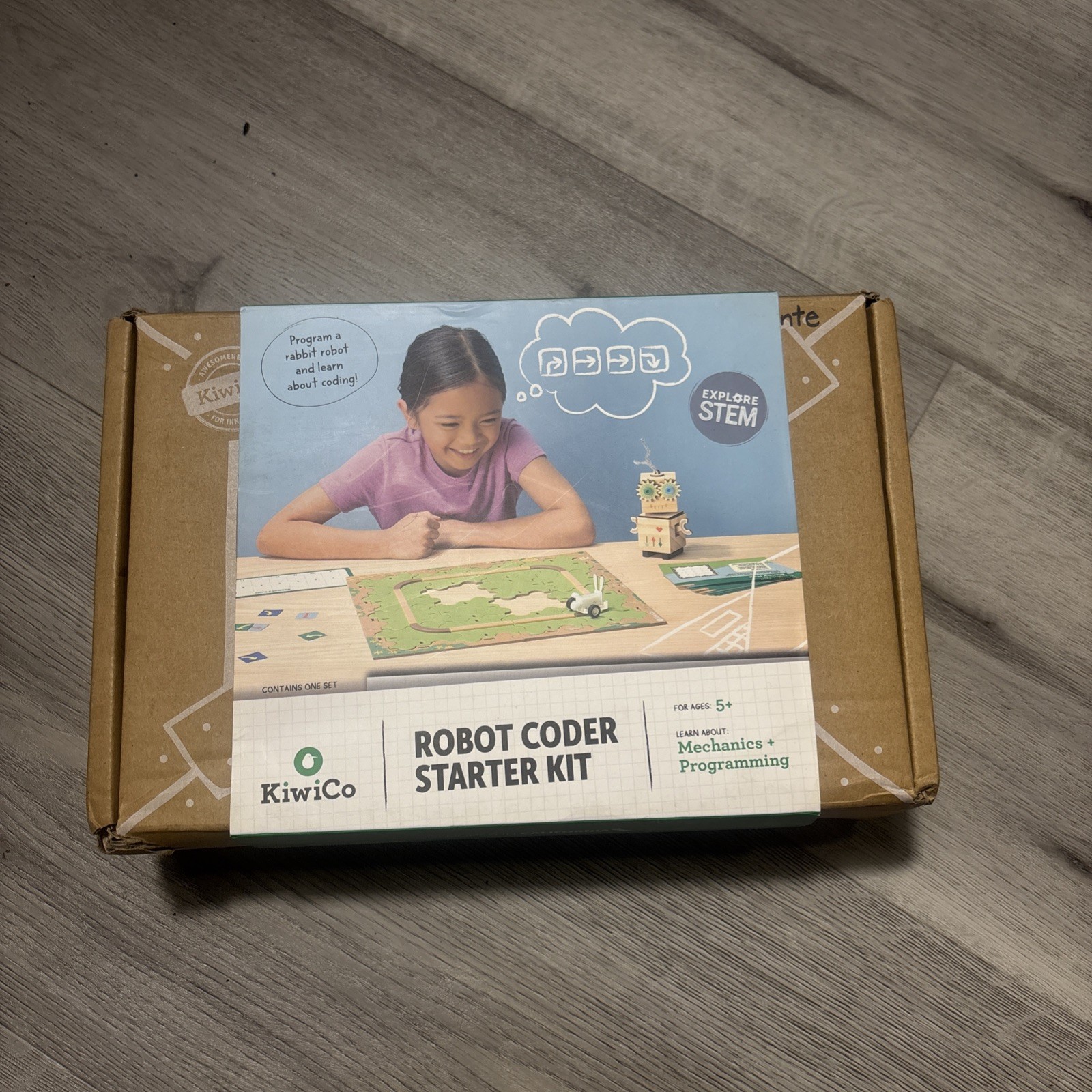 KiwiCo Robot Coder Starter Kit STEM Toy Ages 5+ New Sealed Coding Set