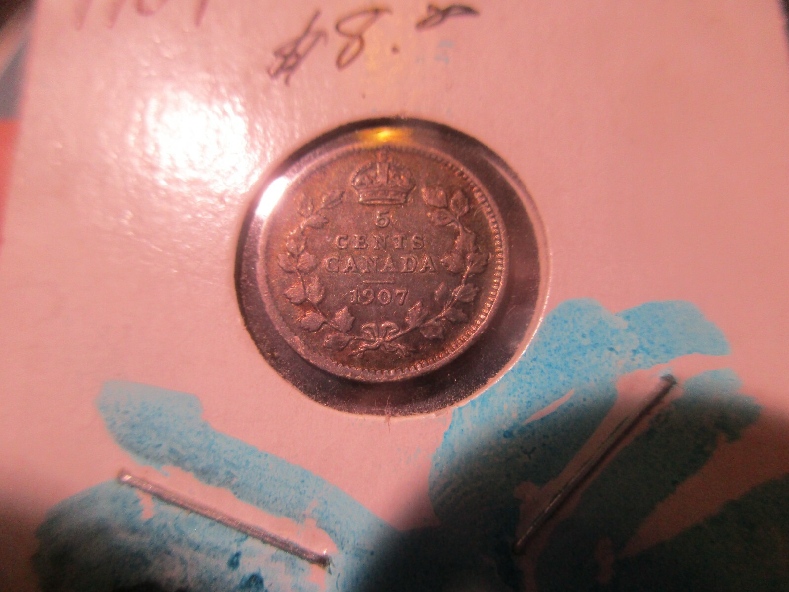Canada - 1907 Silver 5 Cent - Edward VII - 10252102