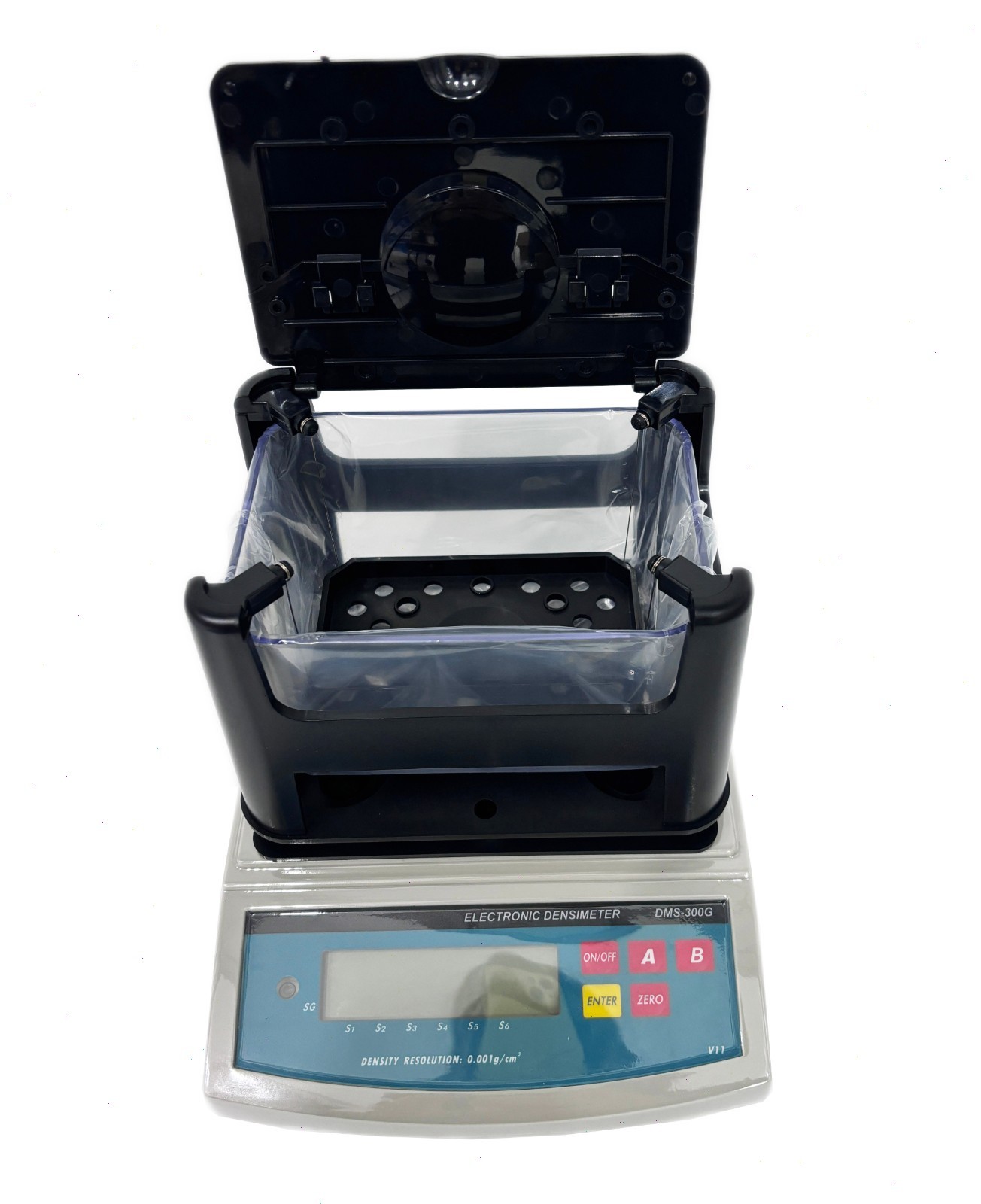 Solid Densimeter with Maximum 300g Resolution 0.001g/cm³ RS232 Interface