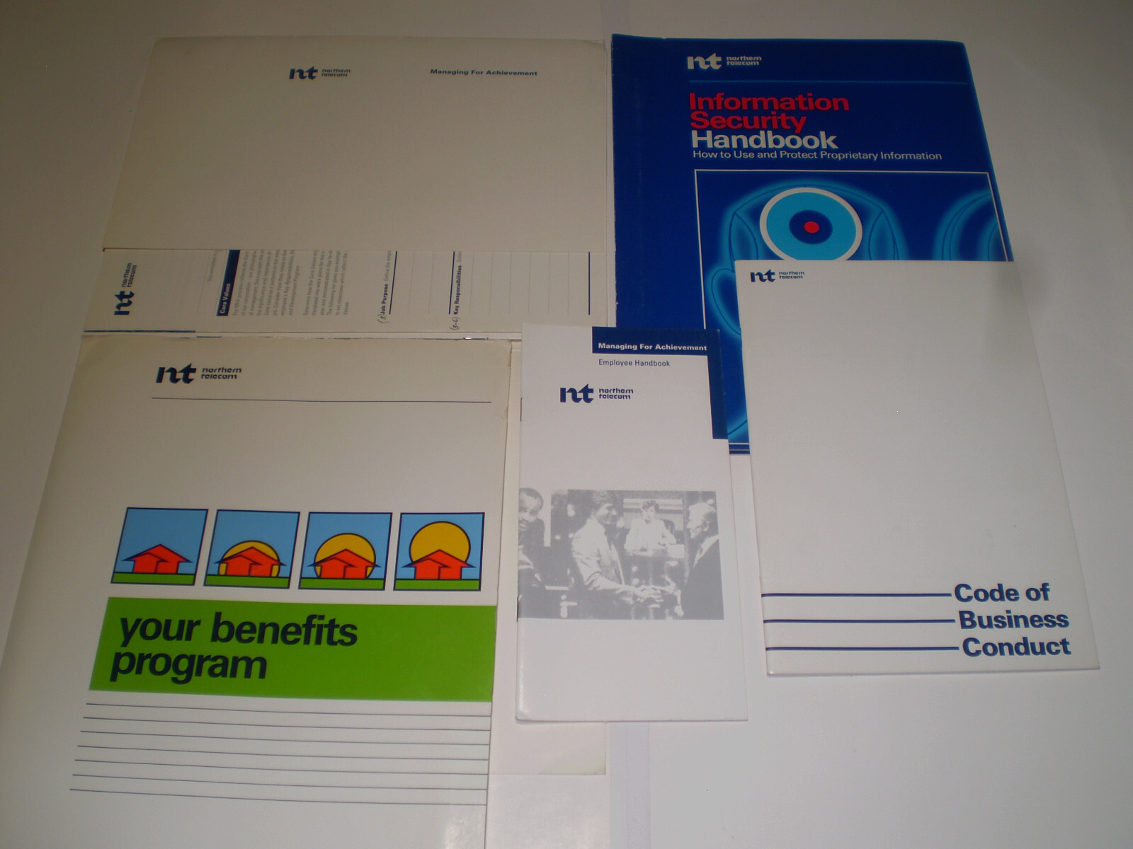 Vintage Northern Telecom documents