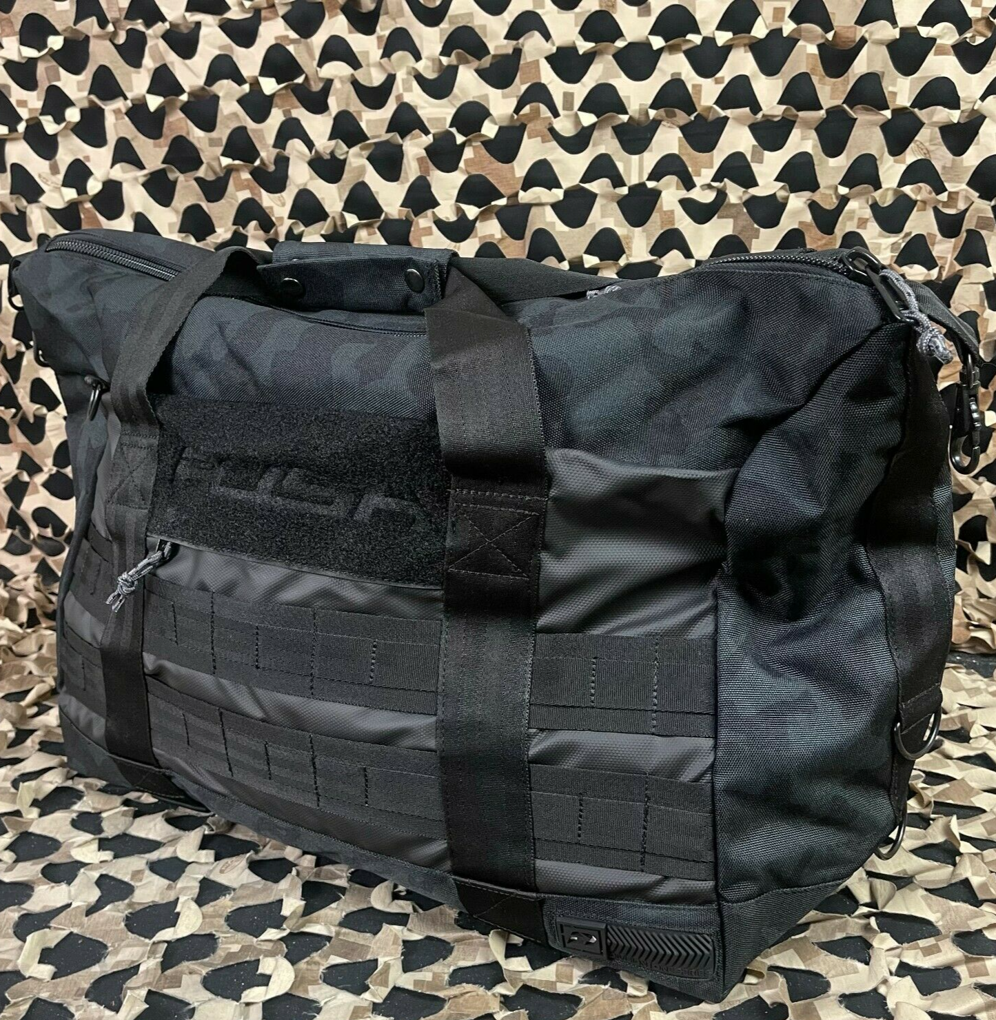 NEW Push Division 01 Duffle Bag - Black - Black