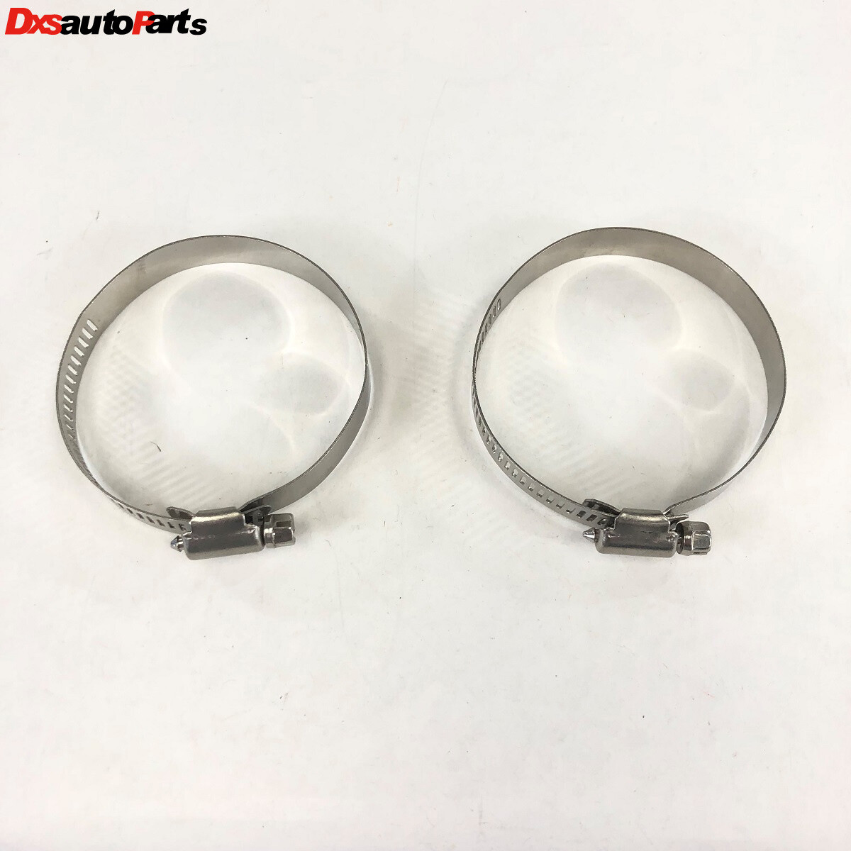 2 pieces of (46mm-70mm) 2" I.D. Stainless Steel Worm Gear Hose Clamp