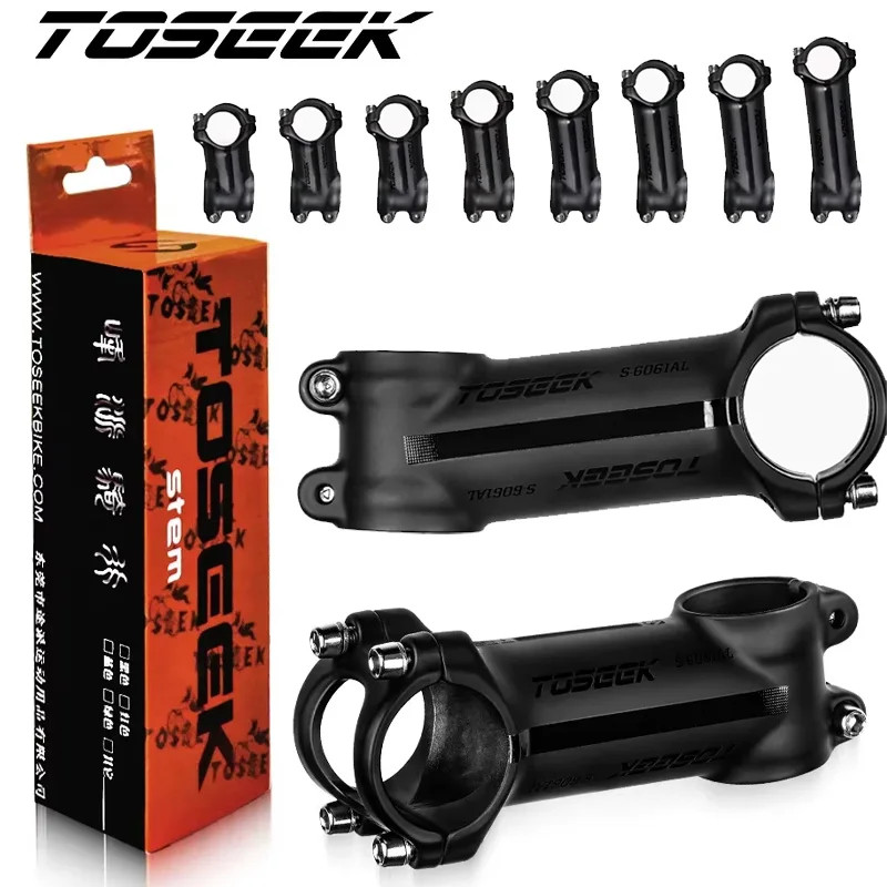 3D Forged Bike Stem 31.8mm 6° 7° 17° MTB Road Handlebar Stem 60-120mm