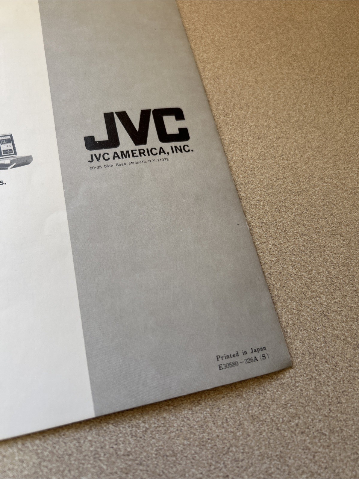 JVC VS-5399 SPEAKER SYSTEM ORIGINAL INSTRUCTION BOOK D1341