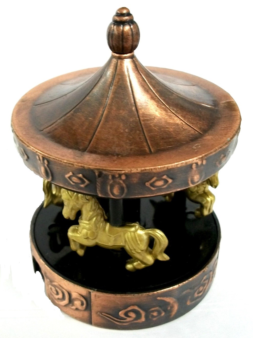 Carousel Die Cast Metal Collectible Pencil Sharpener