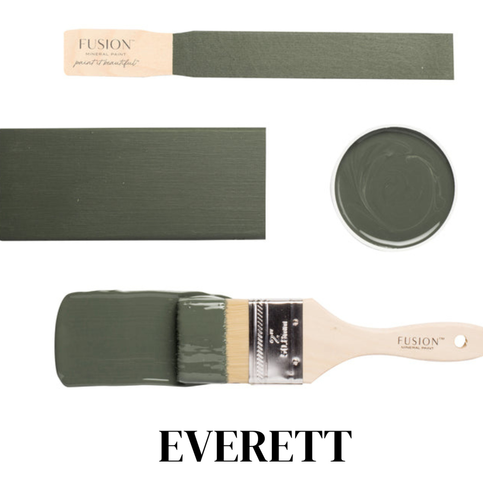 Everett - Fusion Mineral Paint 37 ml Upcycling Furniture Project Paint