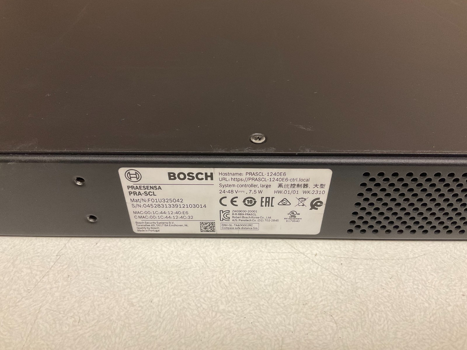 Bosch Praesensa PRA-SCL Large System Controller