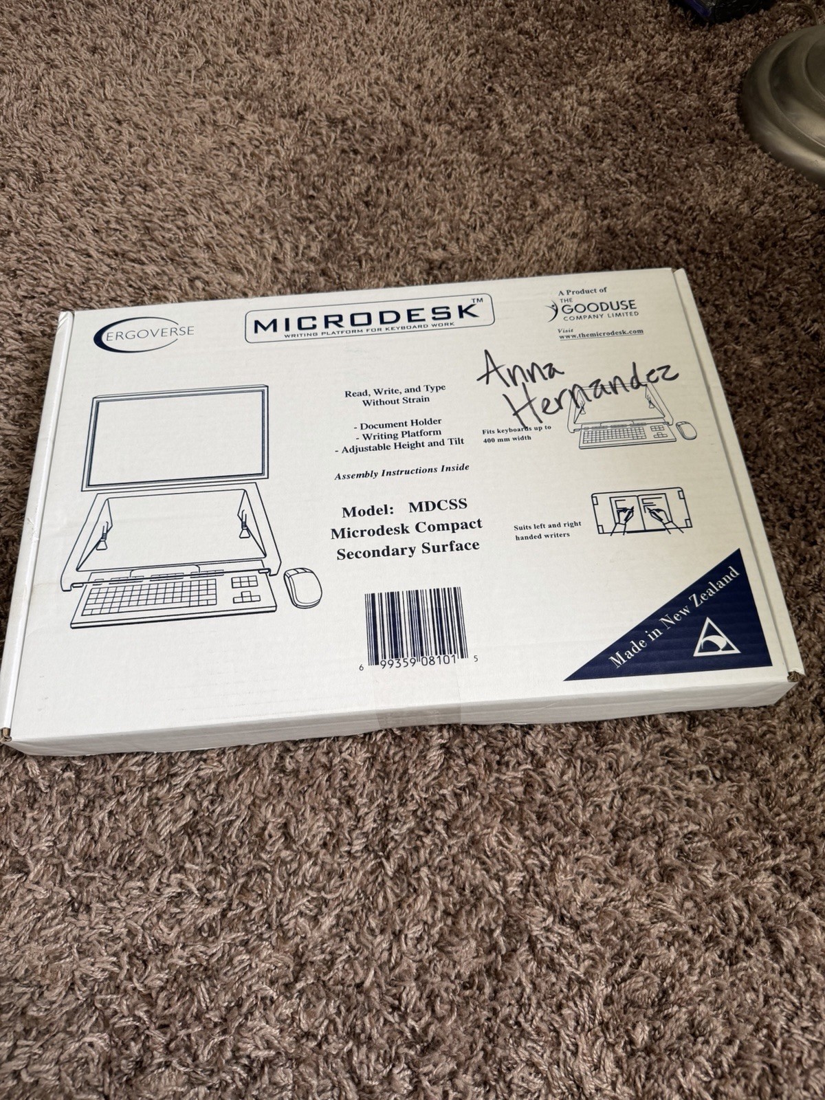 Microdesk Compact writing platform For Laptops 430mm Width (16.93”)