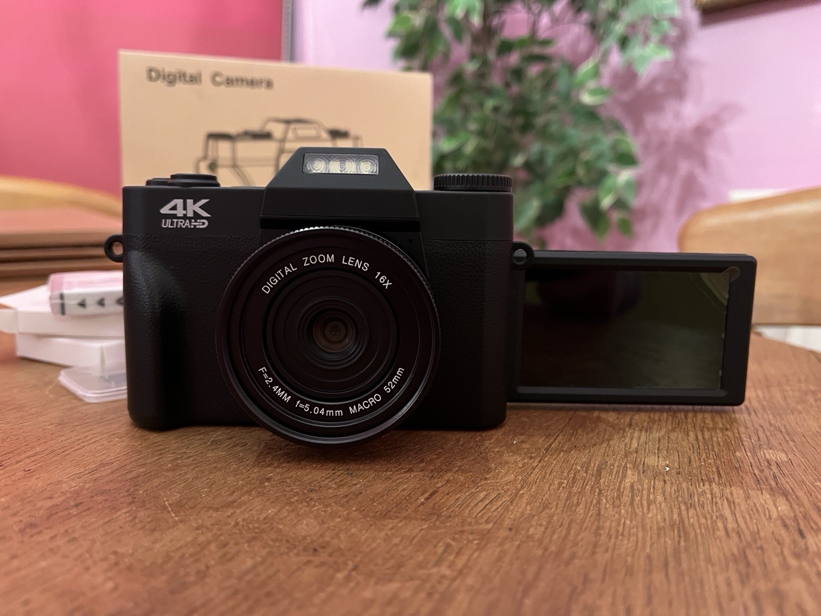 Digital Camera BNIB 2x Battery SD Card