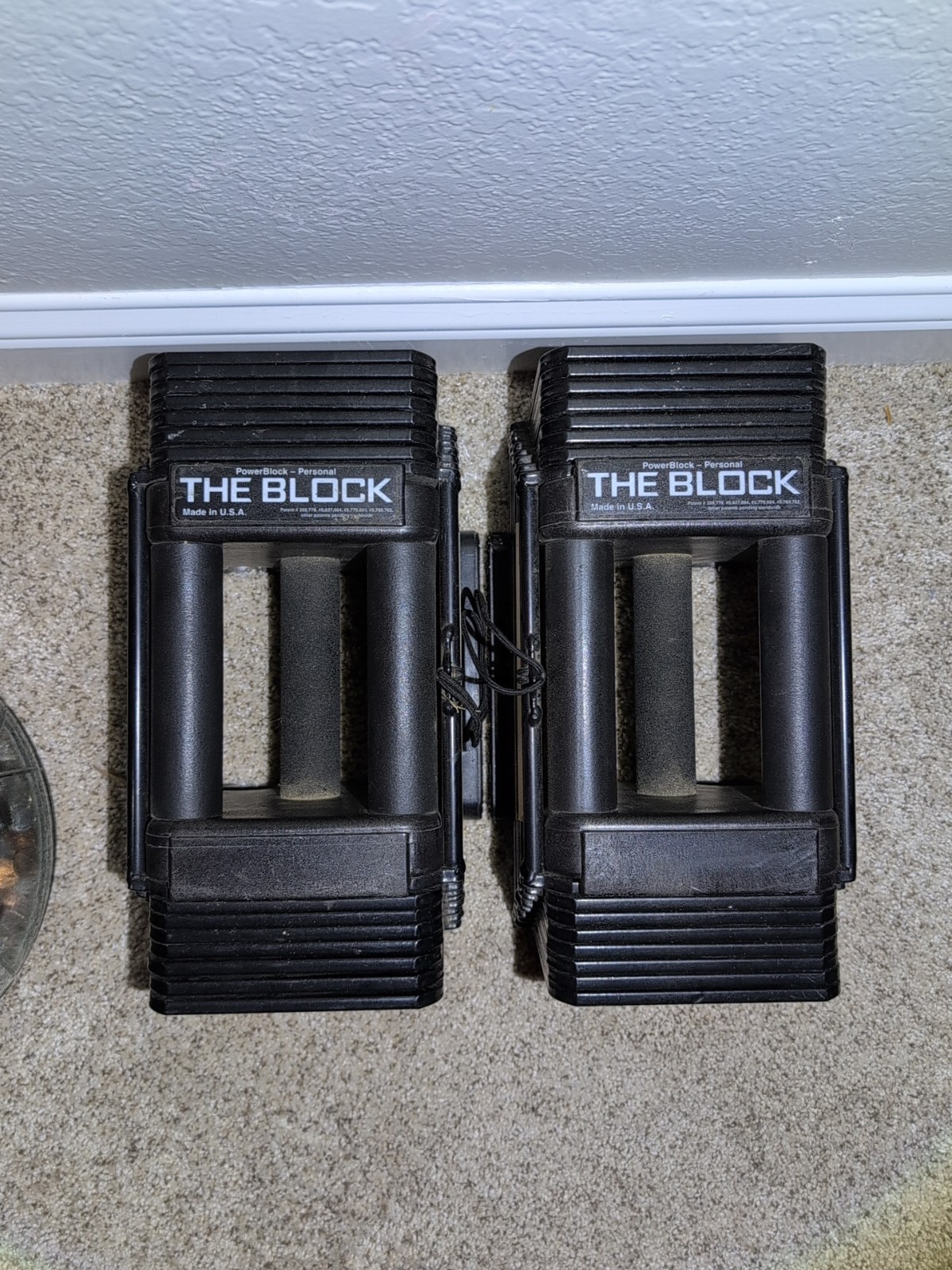 The Block Powerblock-Personal Set of (2) 45 Lbs Adjustable Dumbbell Weights