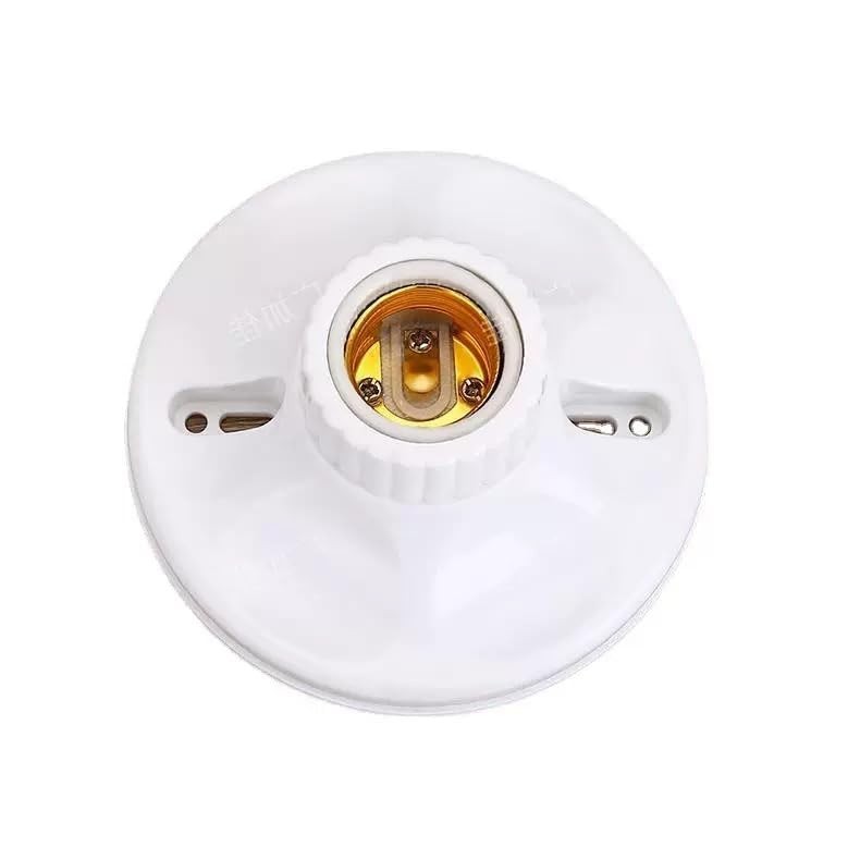 ï»¿ Light Bulb Socket with Cord,E26/ E27 Lamp Base Desktop 20ft Light Socket wi