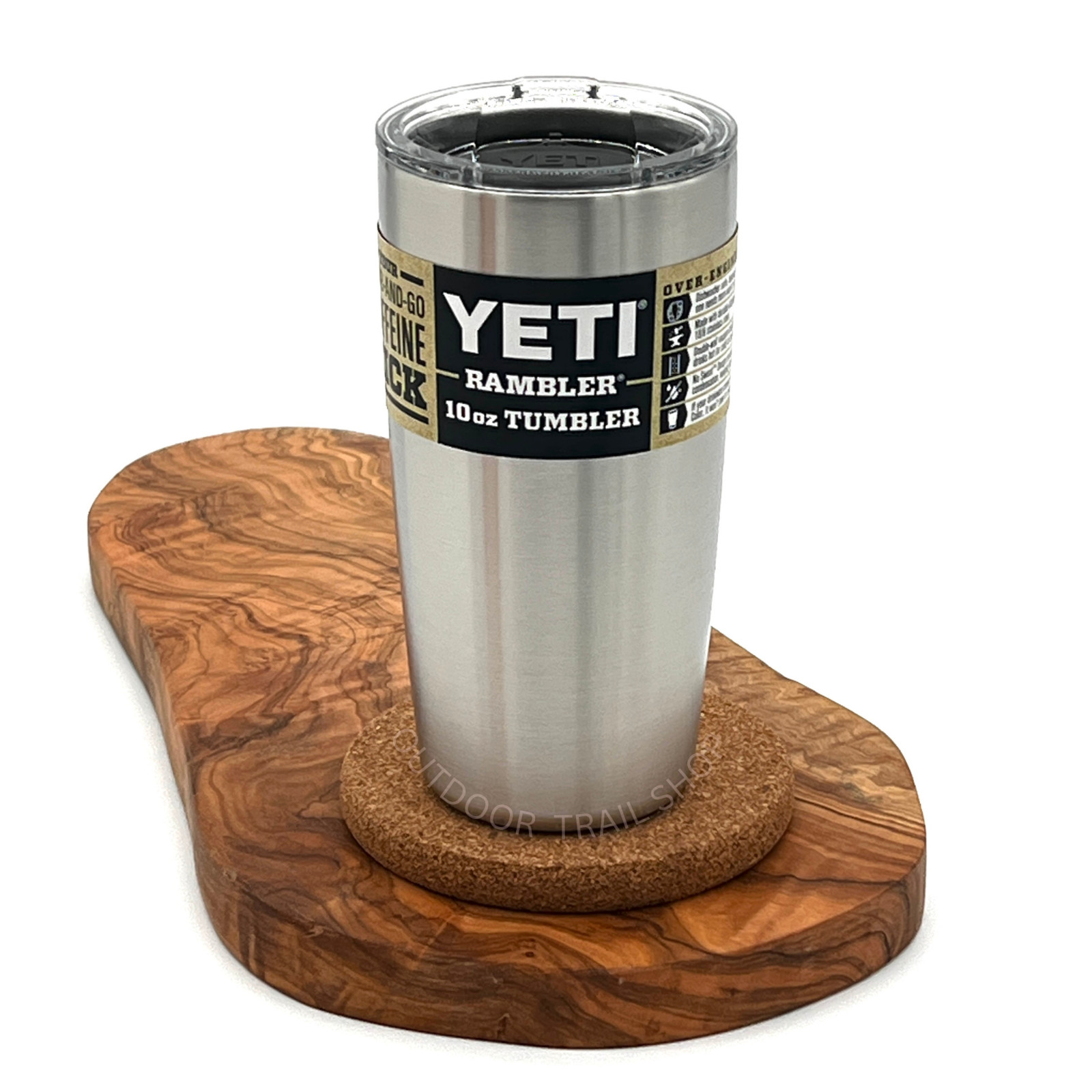 YETI Rambler 10 oz Tumbler – Stainless Steel Color | Limited Discontinued Design