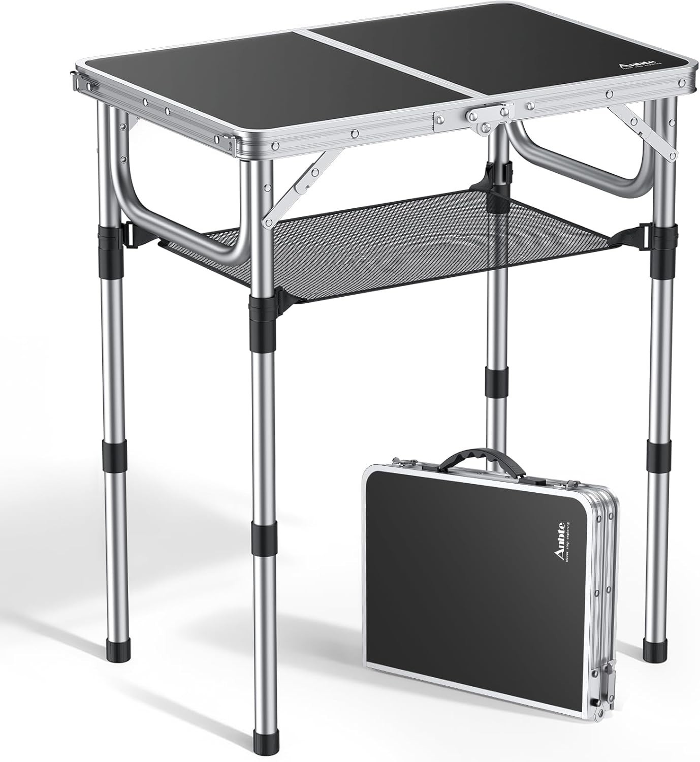 Waterproof Adjustable Folding Table - Easy Setup for All Your Outdoor Adventures