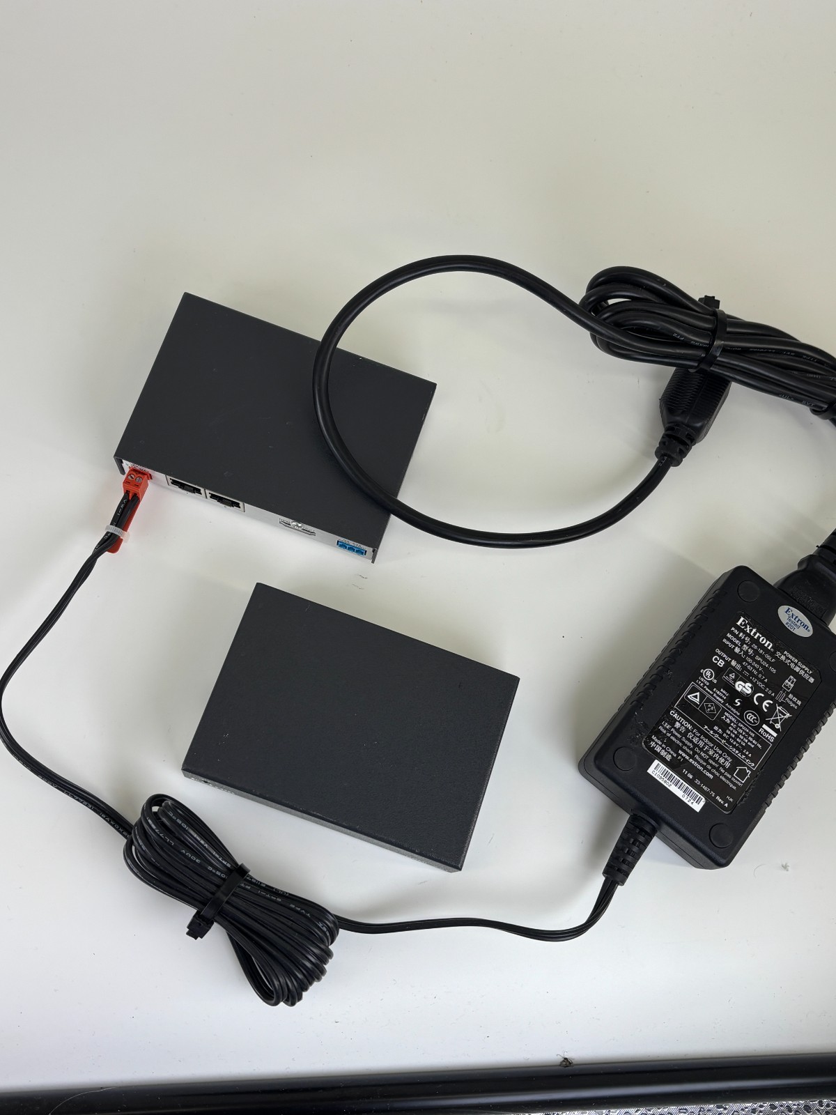 Extron HDMI 201 Tx Rx HDMI Twisted Pair Extender Set w/ SPU24-105 Power Supply T