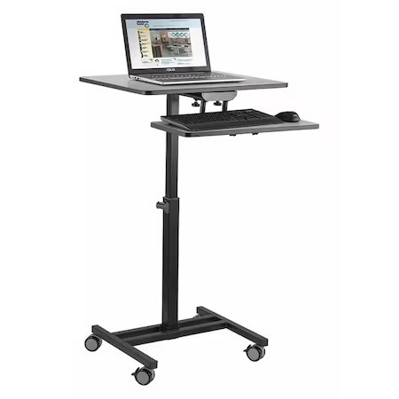 Oklahoma Sound Edtc Adjustable Desk Edutouch Sit-Stand Cart, Coated Stl Frame,